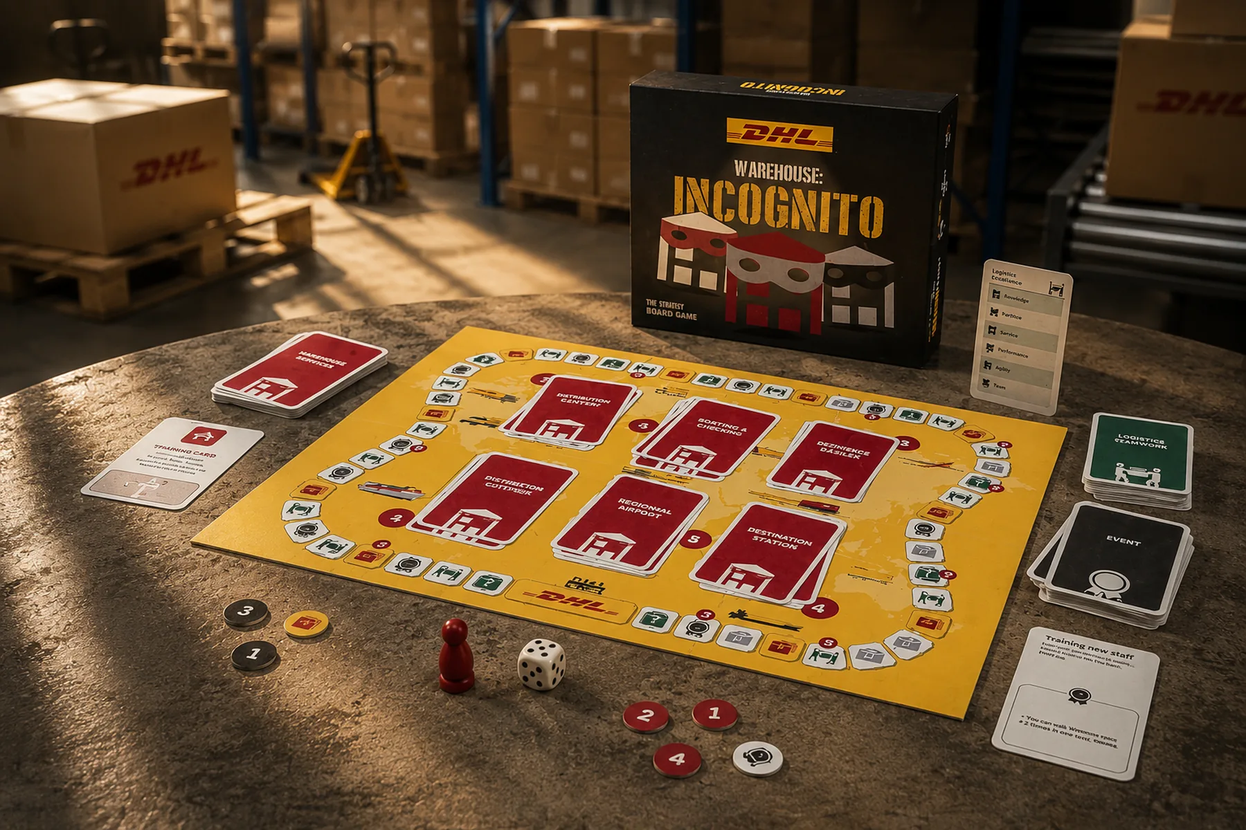 MIDU Games — DHL: Warehouse Incognito
